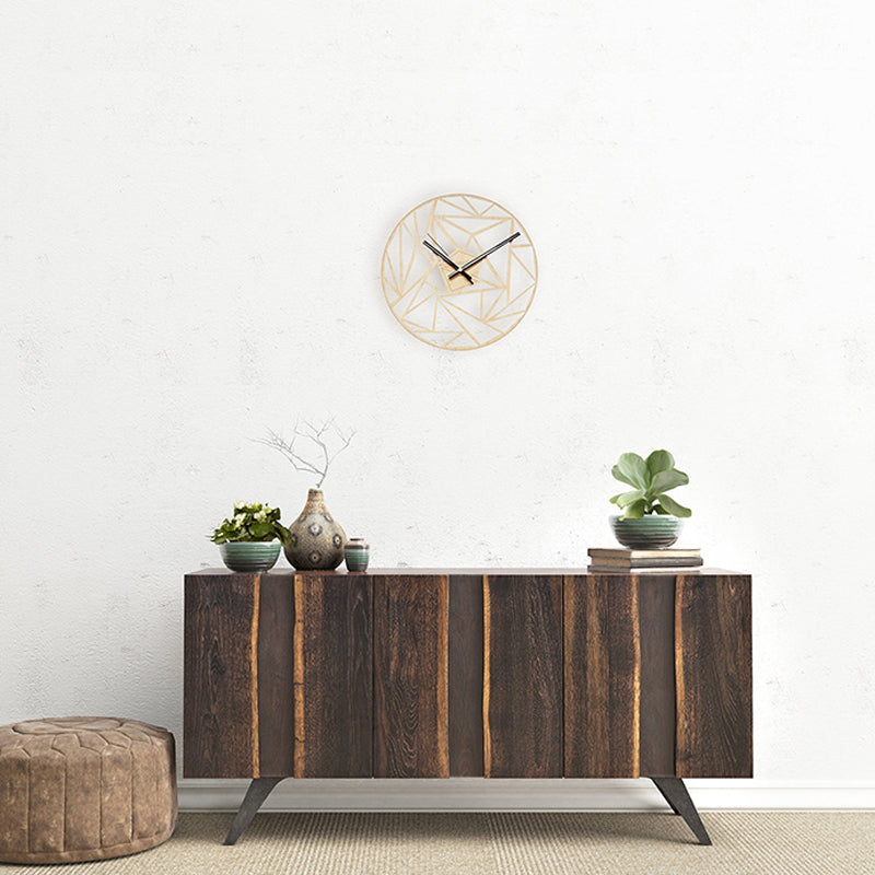 Artistic Geometric Wall Decor Clock