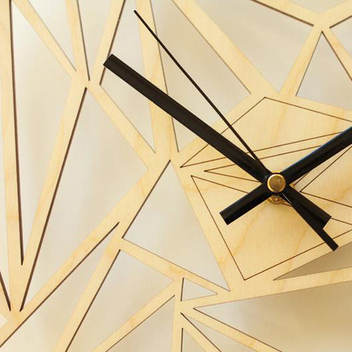 Artistic Geometric Wall Decor Clock