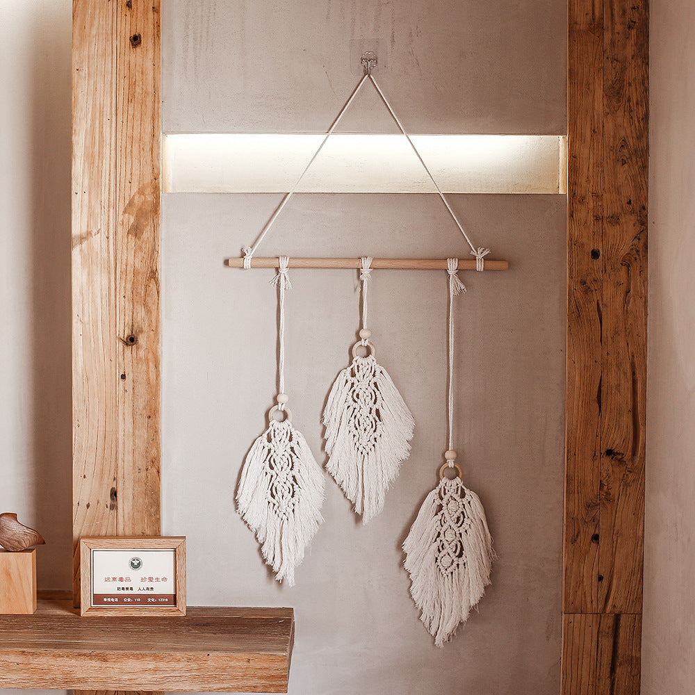 Handwoven Nordic Cotton Tapestry