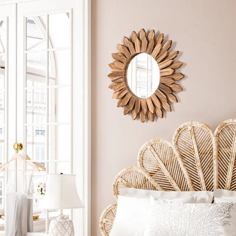 Charming 12" Rustic Vanity Mirror