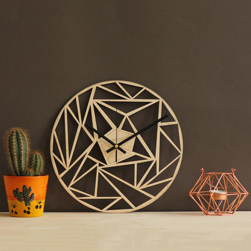 Artistic Geometric Wall Decor Clock