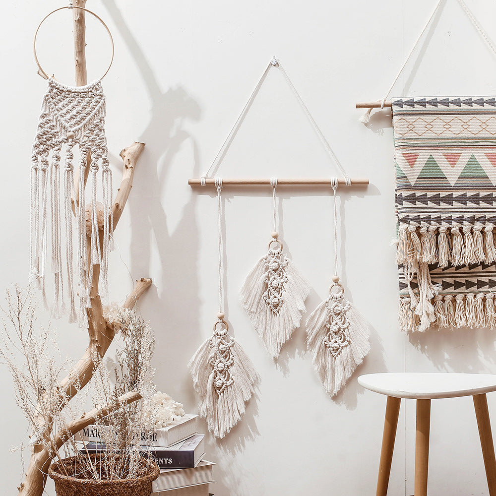 Handwoven Nordic Cotton Tapestry