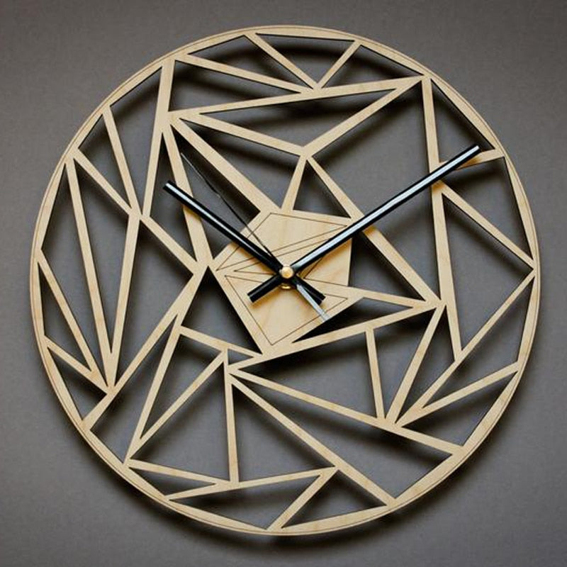 Artistic Geometric Wall Decor Clock