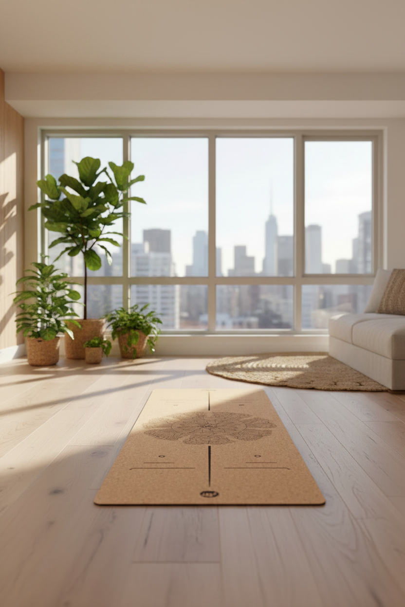 Cork Yoga Mat - Sustainable, Anti-Slip, Eco-friendly